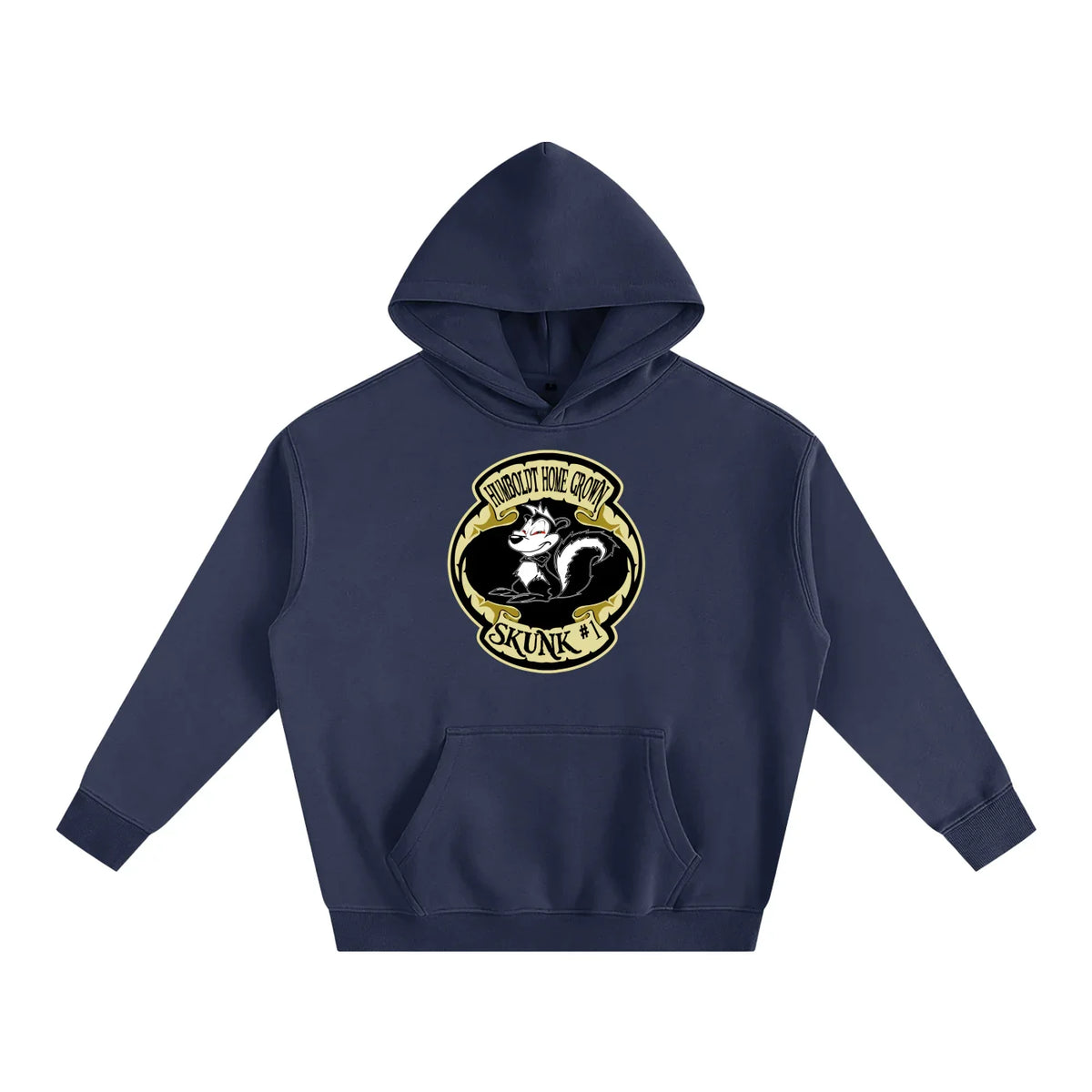 Skunk #1 Oversized Fleeced Pullover Hoodie - CUSTOM ORDER