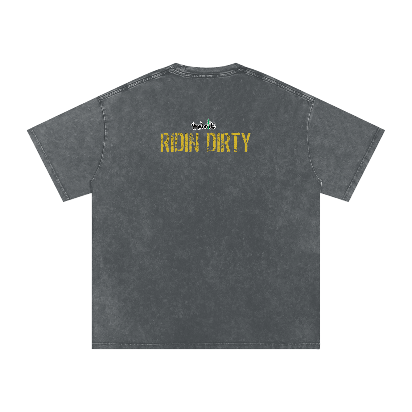 Ridin Dirty Snow Washed Oversized Cotton TShirt - CUSTOM ORDER
