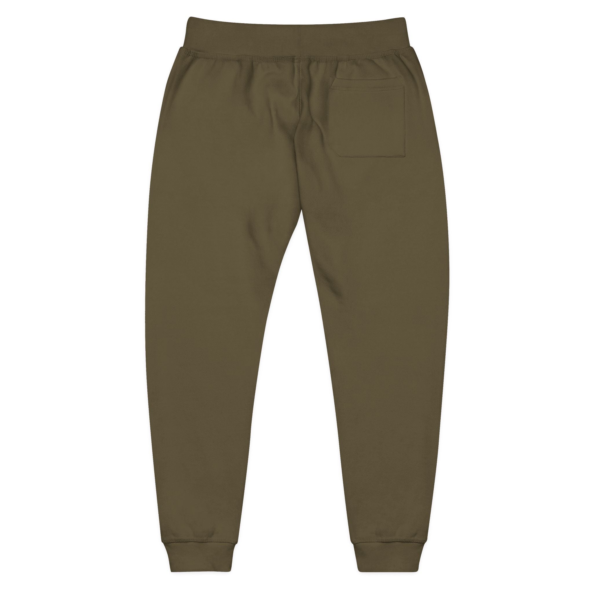 Treelogo Outline Embroidered Unisex Fleece Sweatpants
