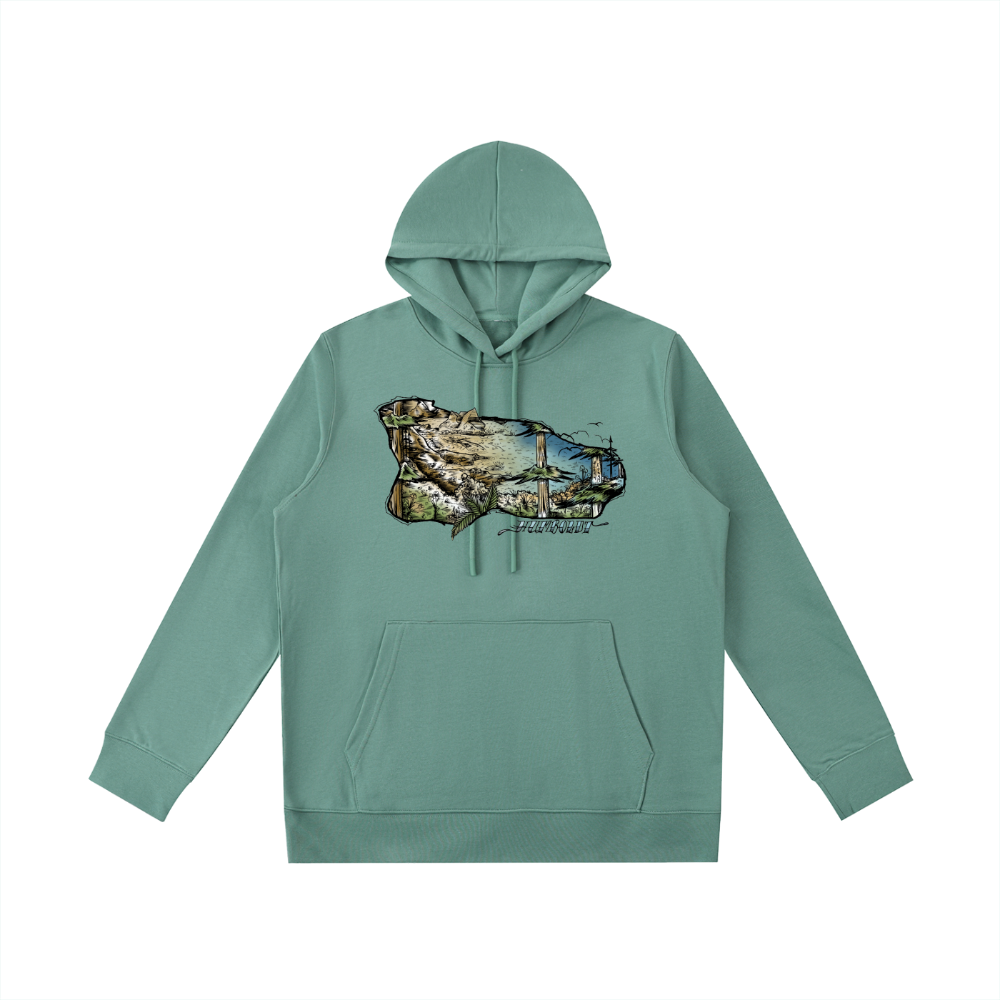 Redwoods to The Sea Essential Oversized Hoodie-CUSTOM ORDER