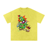 Woody Red Eyes Snow Washed Oversized Cotton TShirt - CUSTOM ORDER
