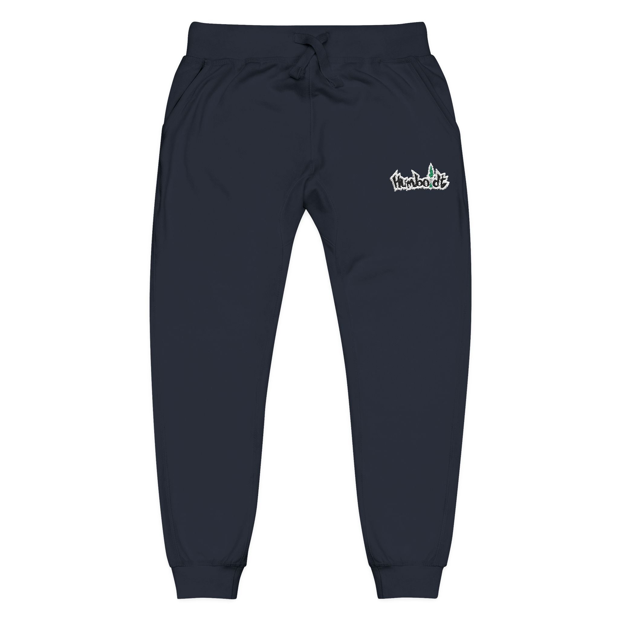 Treelogo Outline Embroidered Unisex Fleece Sweatpants