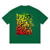 Graffiti Stacks Streetwear Loose Drop Shoulder TShirt - CUSTOM ORDER