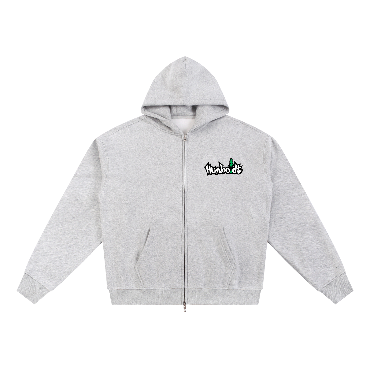 Treelogo Essential Fleece Zip-Through Hoodie-CUSTOM ORDER