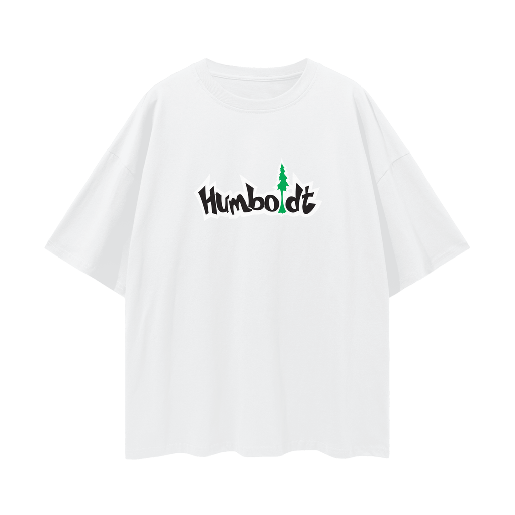Treelogo Classic Streetwear Loose Drop Shoulder Tshirt - CUSTOM ORDER