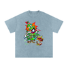 Woody Red Eyes Snow Washed Oversized Cotton TShirt - CUSTOM ORDER