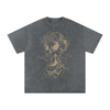 Skully Snow Washed Oversized Cotton T-Shirt-CUSTOM ORDER