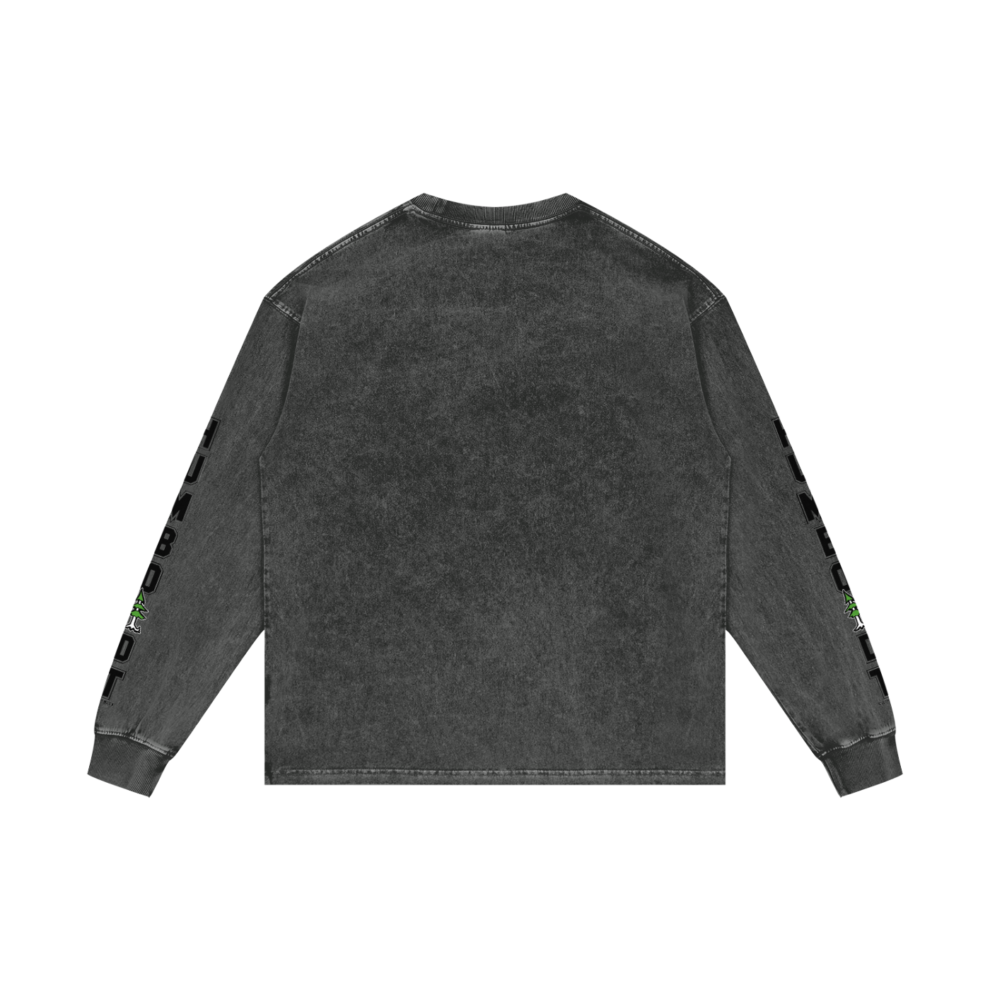 Cali High Life Acid Wash Oversize Long Sleeve TShirt - CUSTOM ORDER