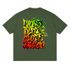 Graffiti Stacks Streetwear Loose Drop Shoulder TShirt - CUSTOM ORDER