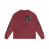 Cali High Life Acid Wash Oversize Long Sleeve TShirt - CUSTOM ORDER