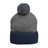 Treelogo Outline Pom Foldup Beanie
