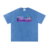 Spaced Out Snow Washed Oversized Cotton TShirt - CUSTOM ORDER
