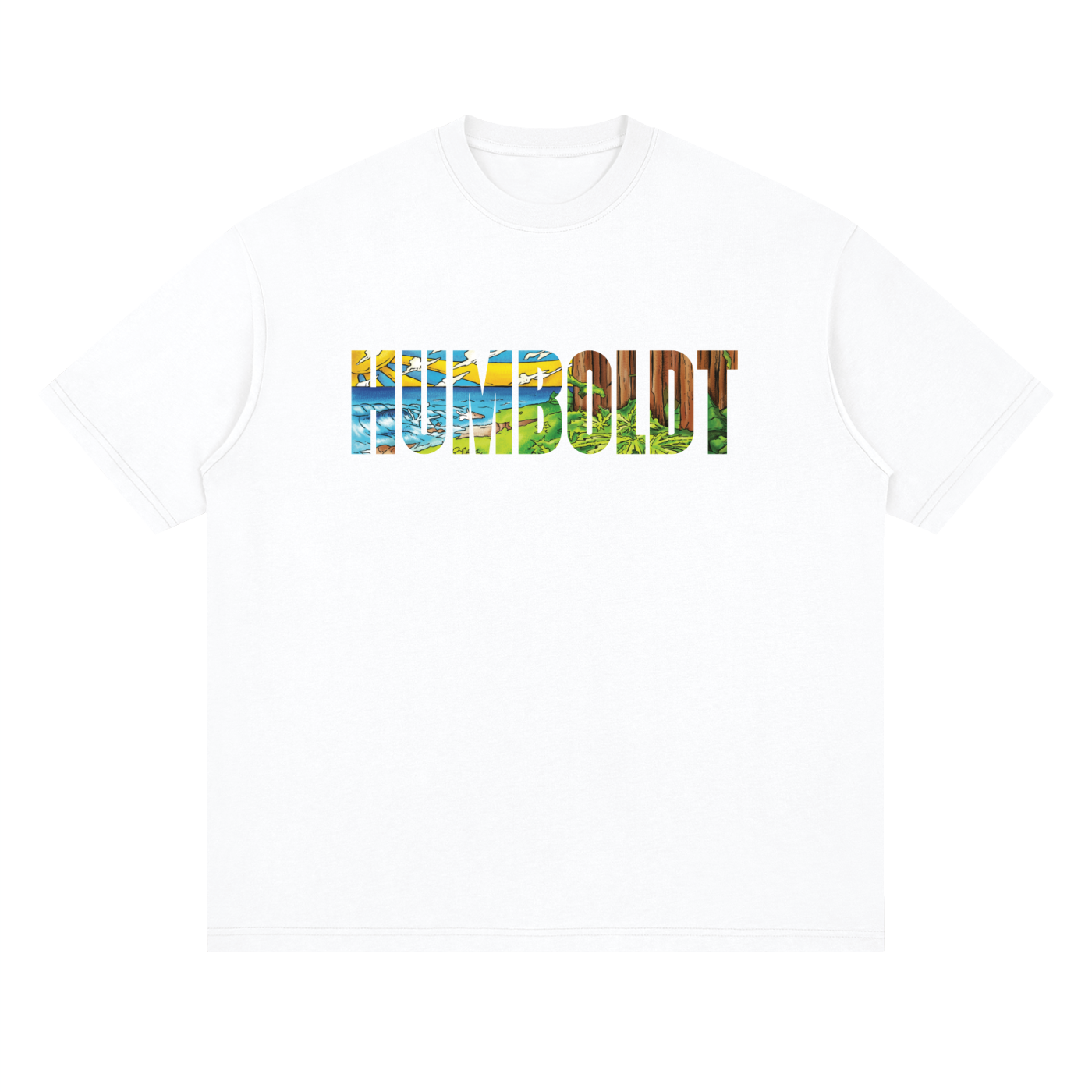 Humboldt Coast Streetwear Loose Drop Shoulder TShirt - CUSTOM ORDER