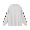 Collegiate Oversized Unisex Long Sleeve Tshirt - CUSTOM ORDER
