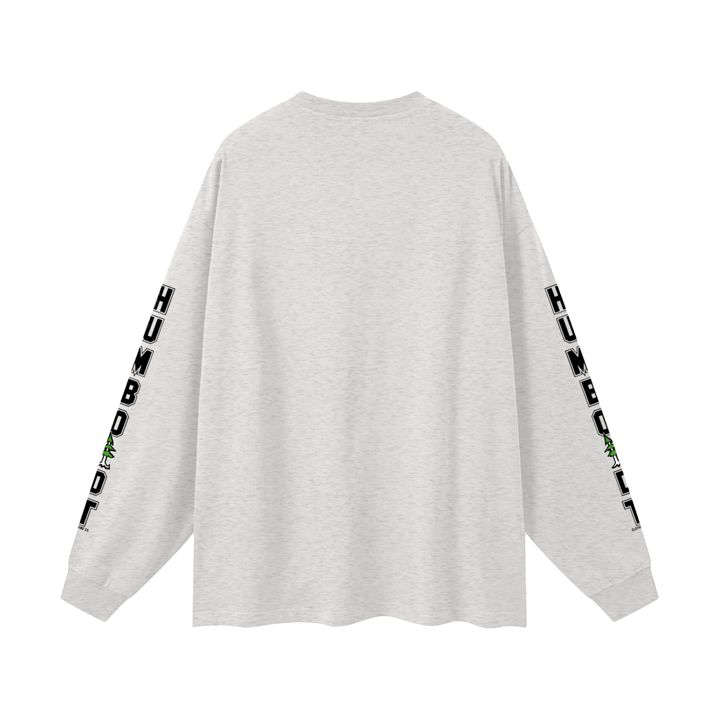 Collegiate Oversized Unisex Long Sleeve Tshirt - CUSTOM ORDER