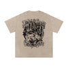Deep Woods Snow Washed Oversized Cotton TShirt - CUSTOM ORDER