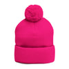 Treelogo Outline Pom Foldup Beanie
