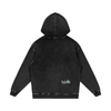 Hearts and Dagger Snow Washed Loose Cotton Pullover Hoodie - CUSTOM ORDER