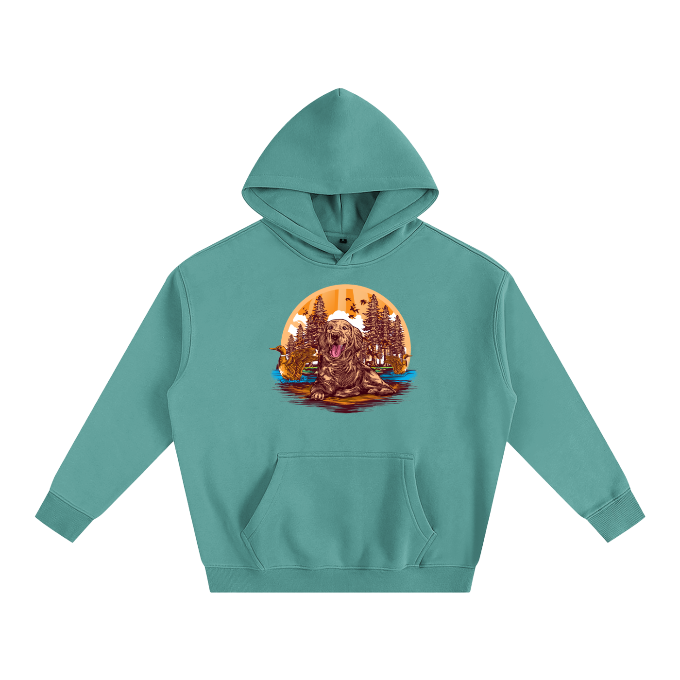 Retriever Oversize Fleeced Hoodie-CUSTOM ORDER