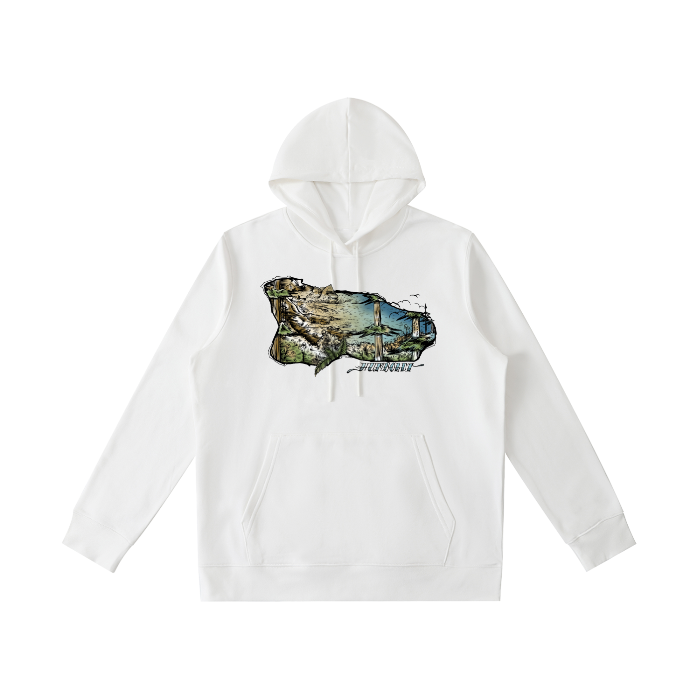 Redwoods to The Sea Essential Oversized Hoodie-CUSTOM ORDER