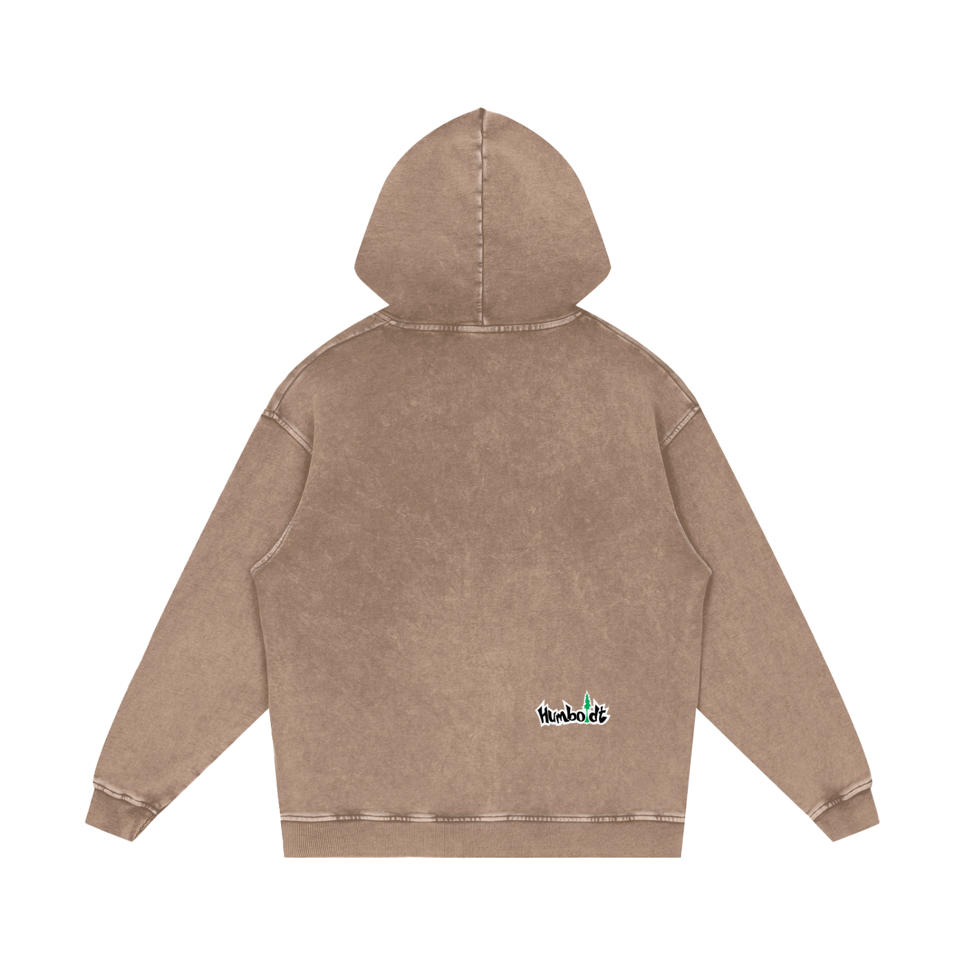 Hearts and Dagger Snow Washed Loose Cotton Pullover Hoodie - CUSTOM ORDER