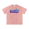 Spaced Out Snow Washed Oversized Cotton TShirt - CUSTOM ORDER