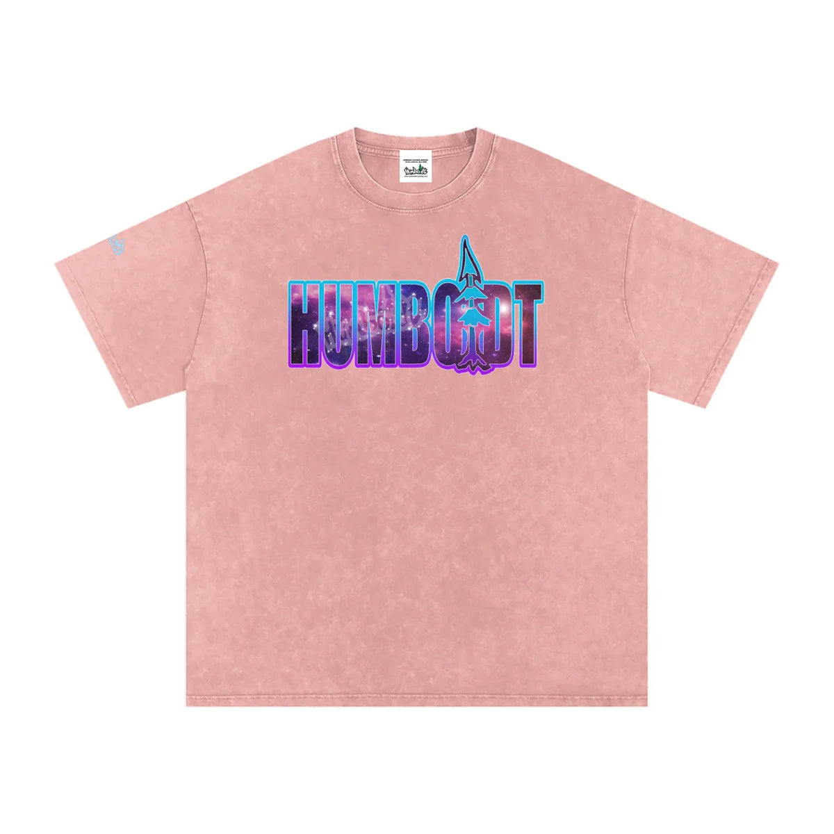 Spaced Out Snow Washed Oversized Cotton TShirt - CUSTOM ORDER