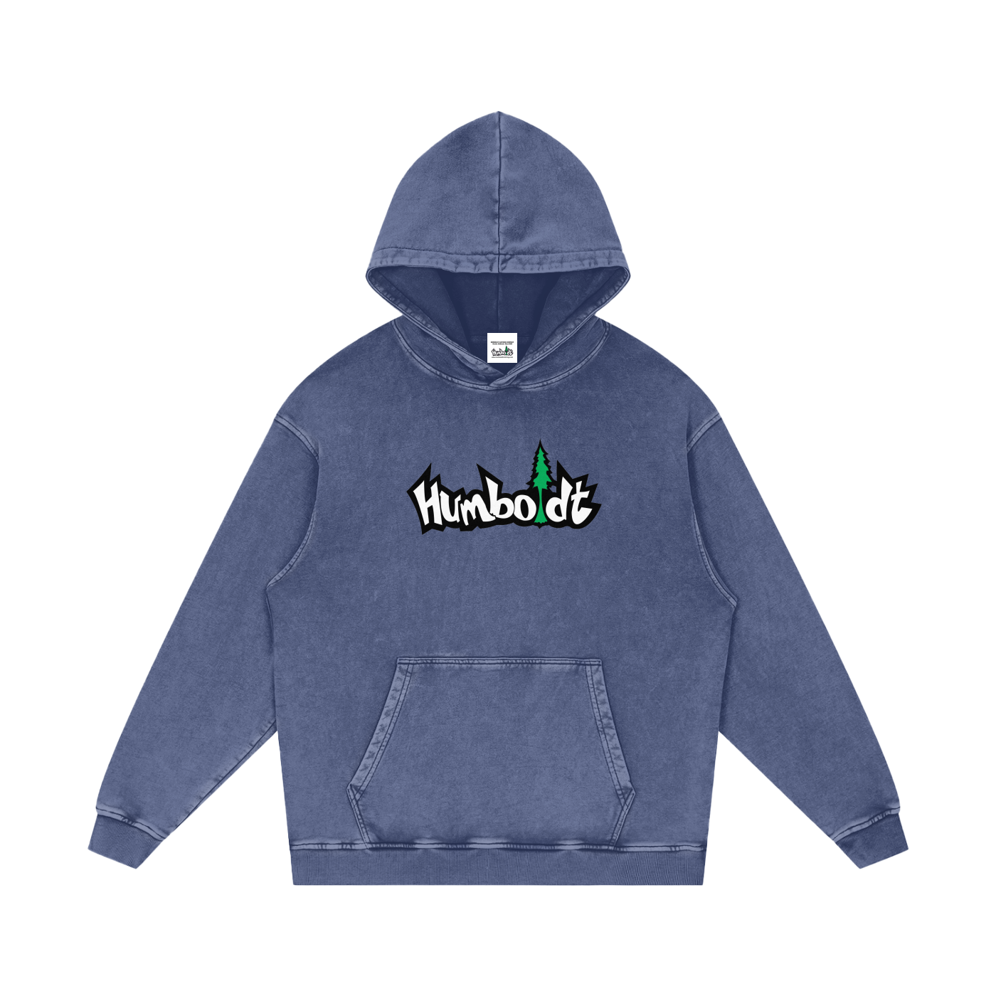 Bigfoot Surfin Snow Washed Loose Cotton Hoodie-CUSTOM ORDER