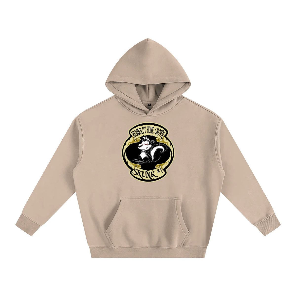 Skunk #1 Oversized Fleeced Pullover Hoodie - CUSTOM ORDER