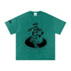 Skate Life Snow Washed Oversized Cotton T-Shirt-CUSTOM ORDER