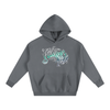Scrolly Oversized Fleeced Pullover Hoodie - CUSTOM ORDER