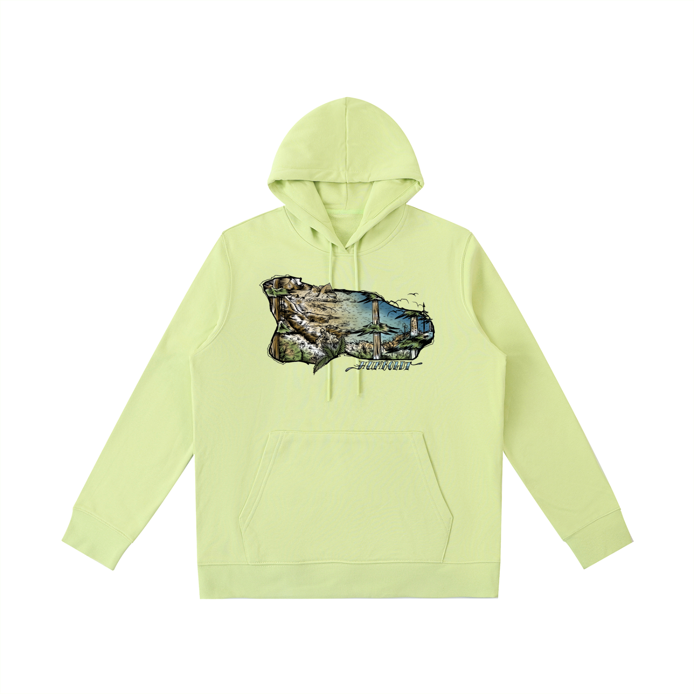 Redwoods to The Sea Essential Oversized Hoodie-CUSTOM ORDER