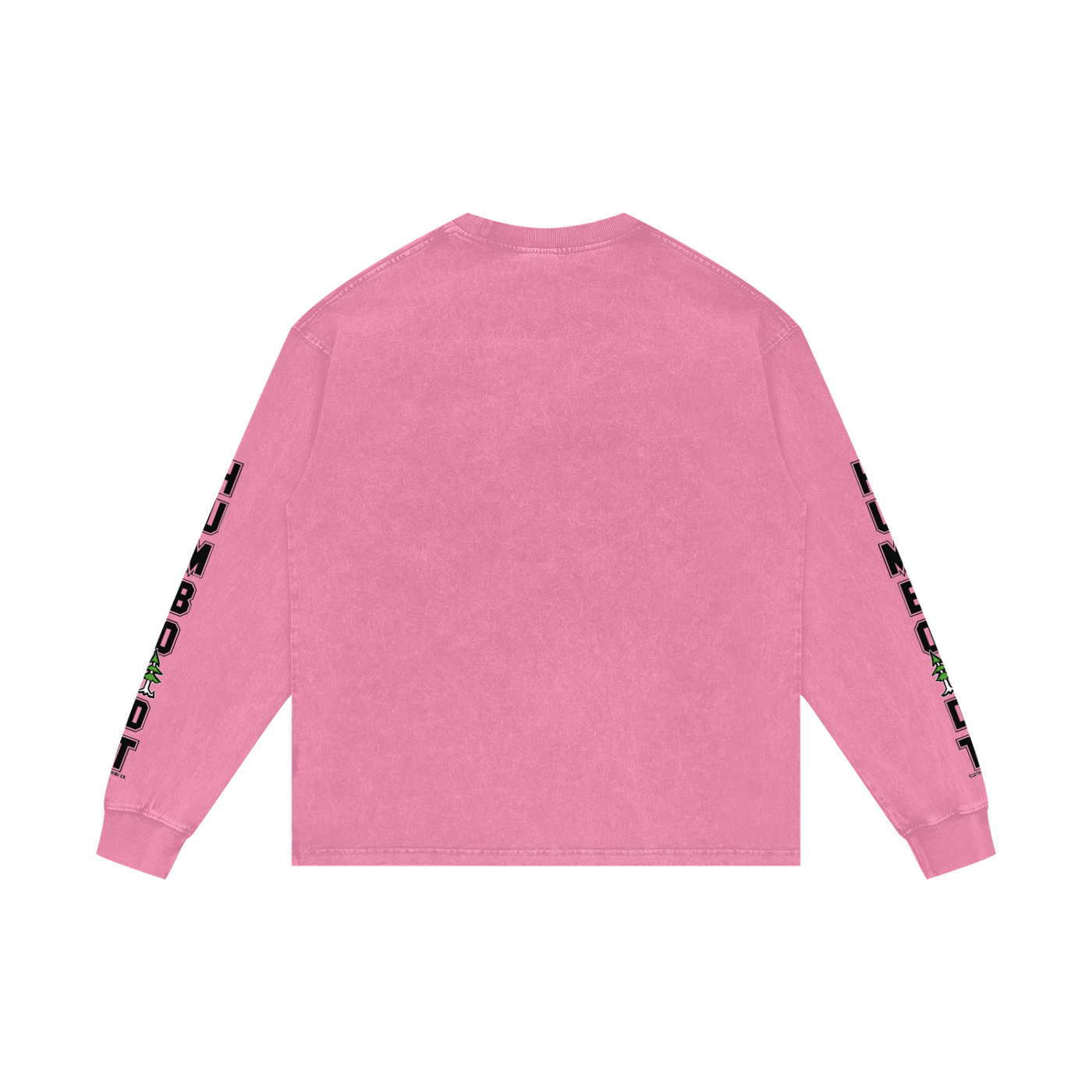 Cali High Life Acid Wash Oversize Long Sleeve TShirt - CUSTOM ORDER