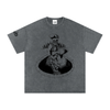 Skate Life Snow Washed Oversized Cotton T-Shirt-CUSTOM ORDER