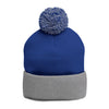 Treelogo Outline Pom Foldup Beanie