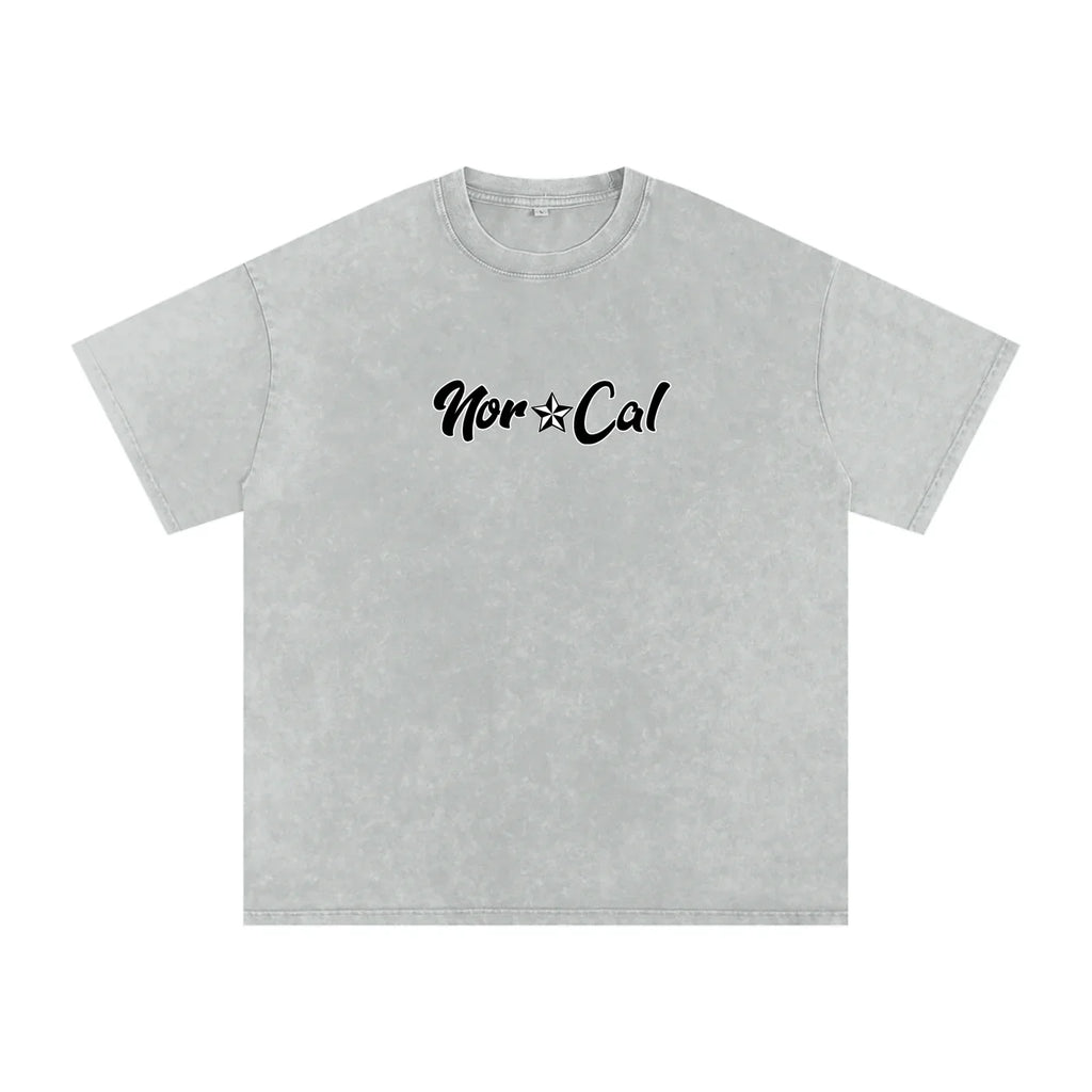 Norcal Acid Wash Oversize TShirt - CUSTOM ORDER