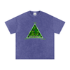 Emerald Triangle Snow Washed Oversized Cotton Tshirt-CUSTOM ORDER