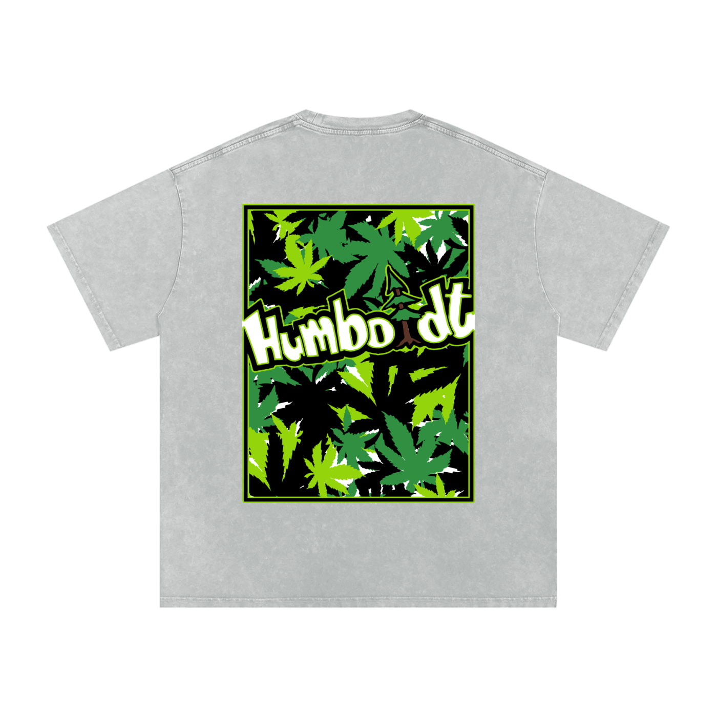 Aloha Humboldt Snow Washed Oversized Cotton TShirt - CUSTOM ORDER