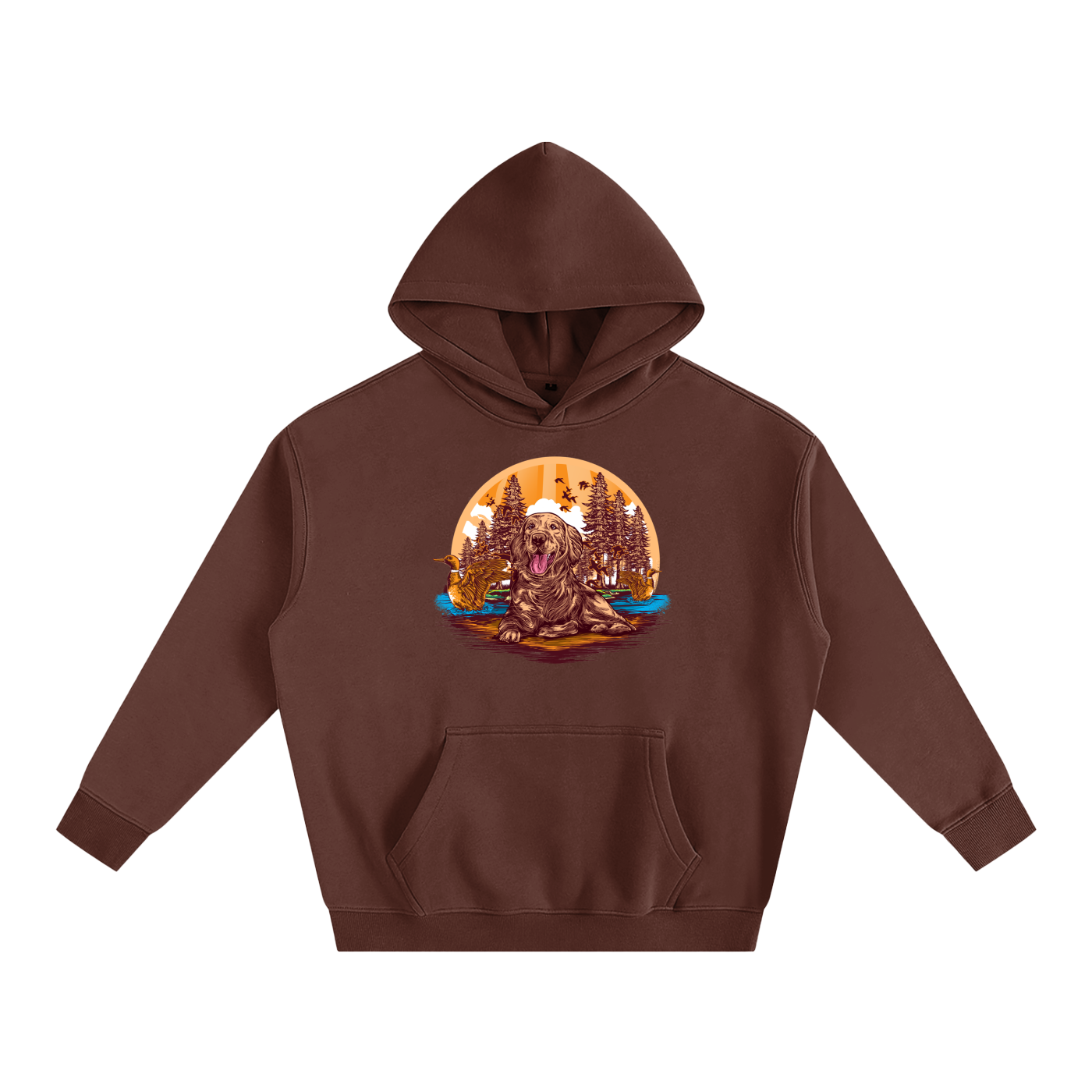 Retriever Oversize Fleeced Hoodie-CUSTOM ORDER