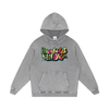 Chromatic Pop Snow Washed Loose Cotton Hoodie-CUSTOM ORDER