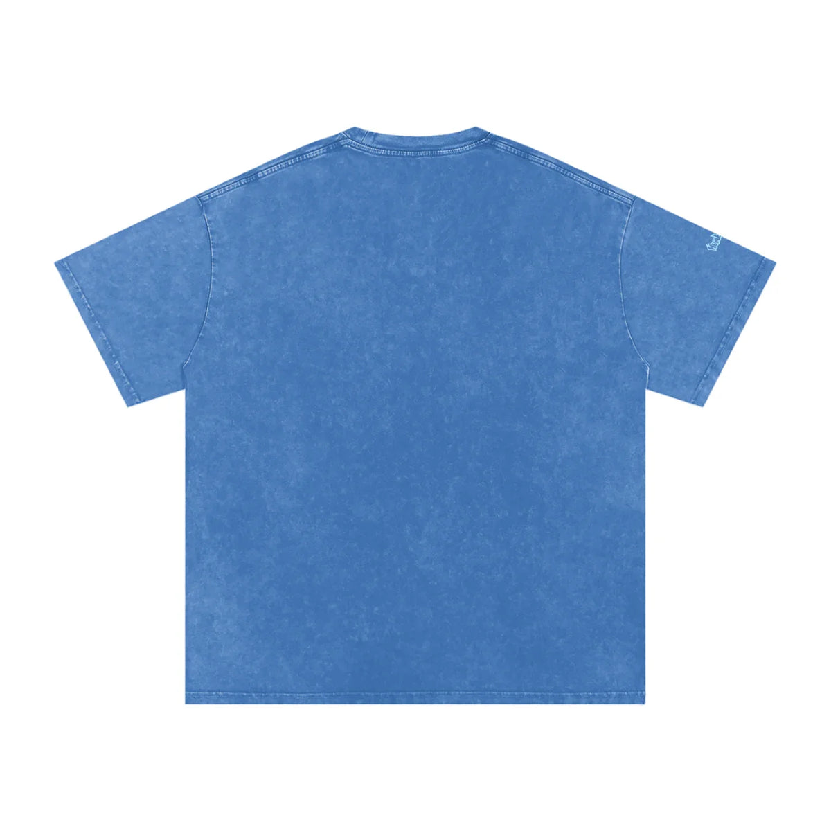 Spaced Out Snow Washed Oversized Cotton TShirt - CUSTOM ORDER