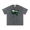 707 Trees Snow Washed Oversized Cotton T-Shirt-CUSTOM ORDER