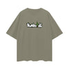 Treelogo Classic Streetwear Loose Drop Shoulder Tshirt - CUSTOM ORDER