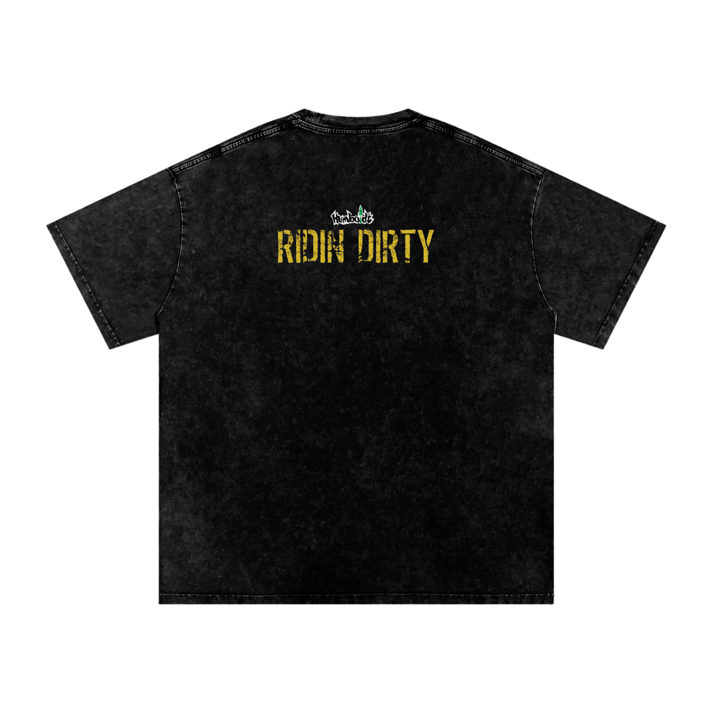 Ridin Dirty Snow Washed Oversized Cotton TShirt - CUSTOM ORDER