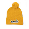Treelogo Outline Pom Foldup Beanie