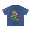 Woody Red Eyes Snow Washed Oversized Cotton TShirt - CUSTOM ORDER
