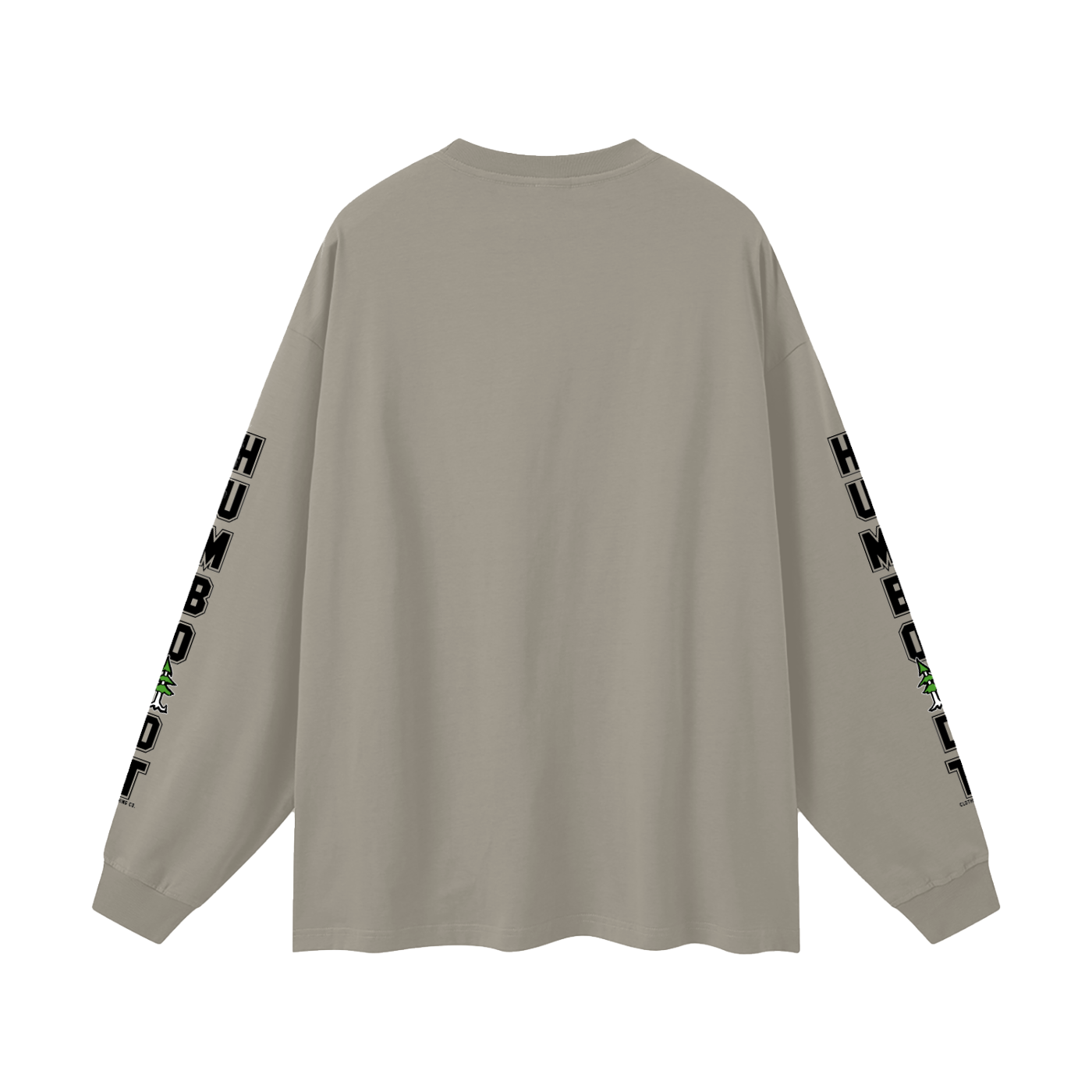 Collegiate Oversized Unisex Long Sleeve Tshirt - CUSTOM ORDER