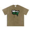 707 Trees Snow Washed Oversized Cotton T-Shirt-CUSTOM ORDER