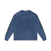 Cali High Life Acid Wash Oversize Long Sleeve TShirt - CUSTOM ORDER