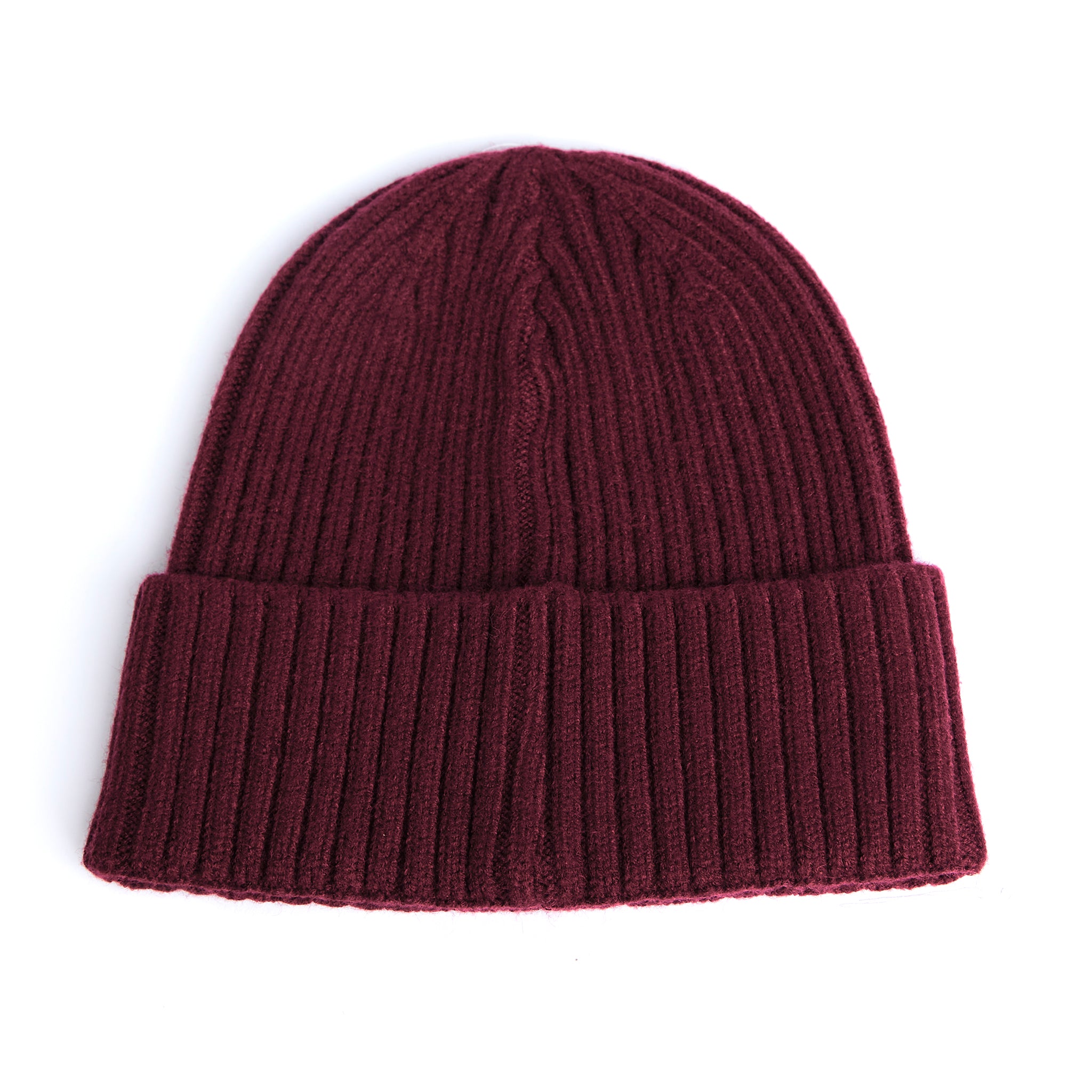 NewStyle Treelogo Cable Foldup Beanie Maroon